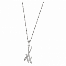 1722 SWORDS PENDANT WITH CHAIN