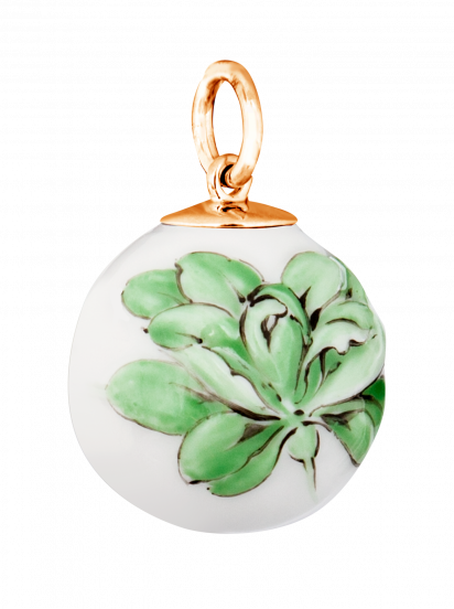 BOULE TUBEROSE RELIEF IN GREEN