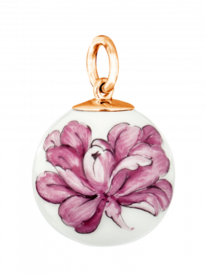 BOULE TUBEROSE RELIEF IN PURPLE