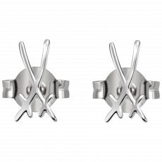 1722 스워드 베이직 귀걸이 (실버)